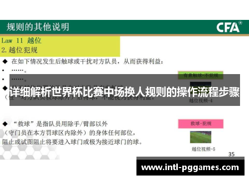 详细解析世界杯比赛中场换人规则的操作流程步骤 详细解析世界杯比赛中场换人规则的操作流程步骤